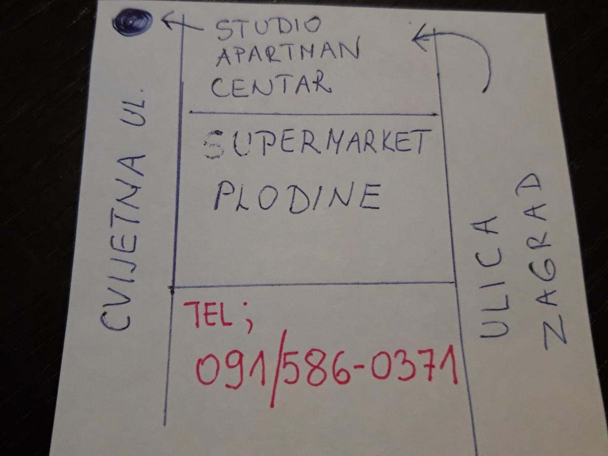 Studio Apartman Centar 奥古林 外观 照片